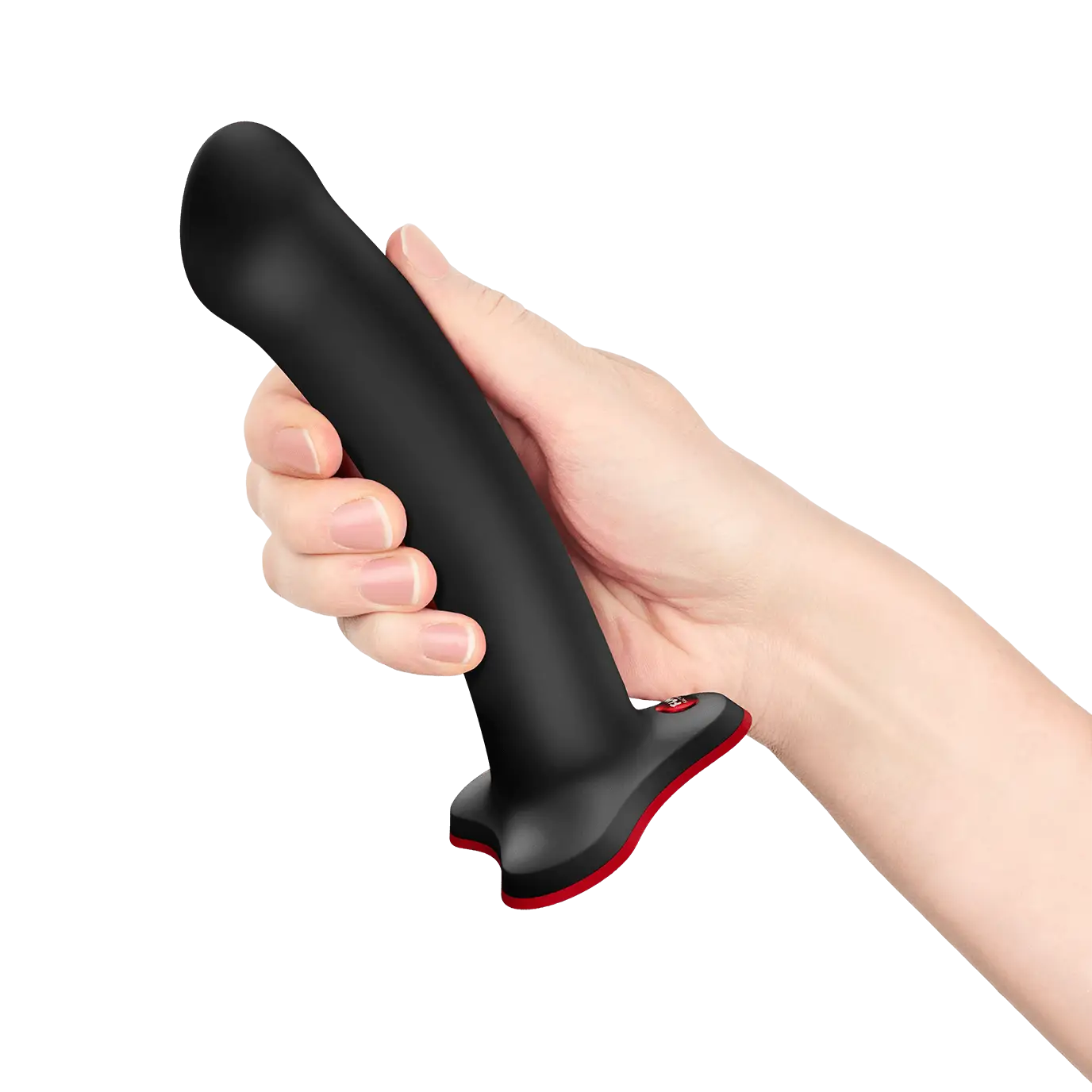Fun Factory Magnum G-Spot Dildo - 7.2’’ Silicone Strap-On Compatible Black