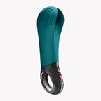 Fun Factory Manta Vibrating Stroker - Flexible Wings & Deep Rumble Teal