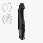 Fun Factory Mr. Boss G-Spot Vibrator - Waterproof Silicone Vibe by Black