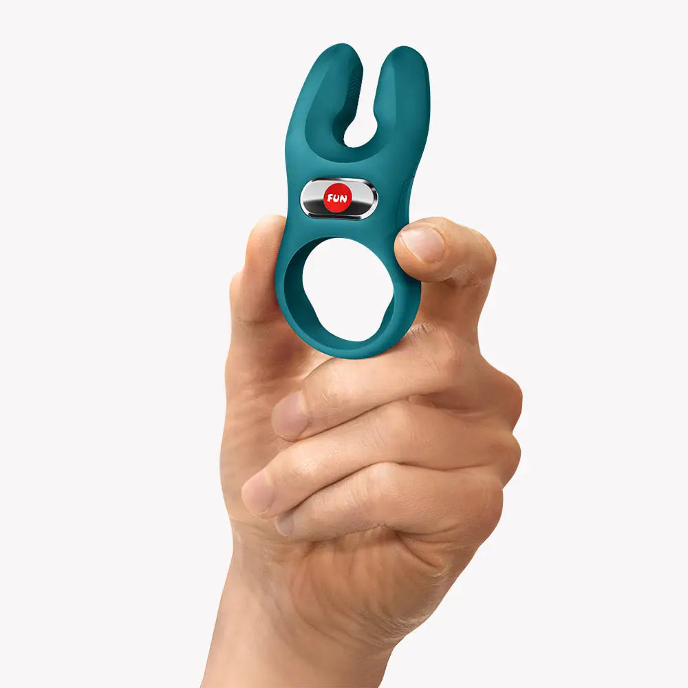 Fun Factory Nōs Pro Classic Vibrating C-Ring Teal