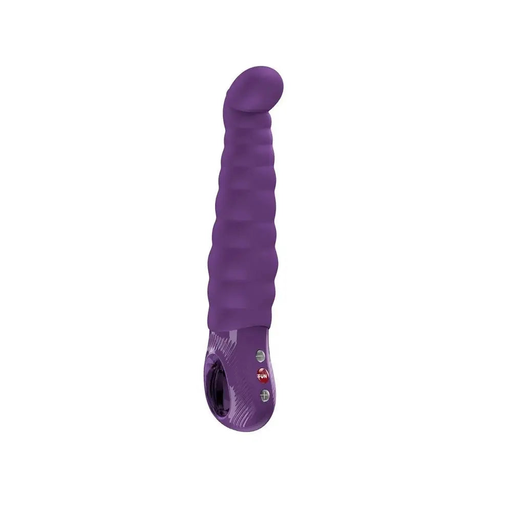 Fun Factory Patchy Paul G-Spot Vibrator - Waterproof Rechargeable Dark Purple