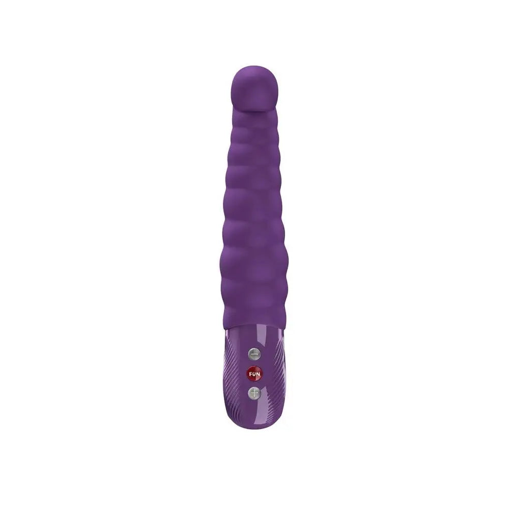 Fun Factory Patchy Paul G-Spot Vibrator - Waterproof Rechargeable Dark Purple