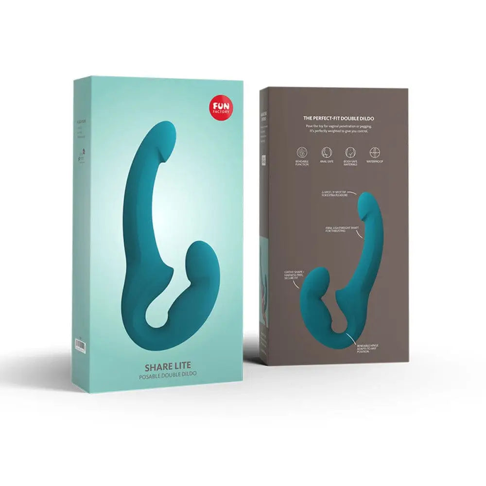 Fun Factory Share Lite Strapless Posable Double Dildo - Rolik®