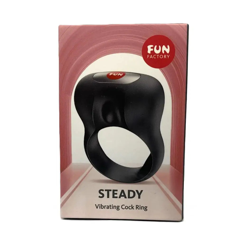 Fun Factory Steady Vibrating C-Ring by Black