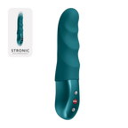 Fun Factory Stronic Petite Thrusting Pulsator - Rechargeable Vibrator Teal