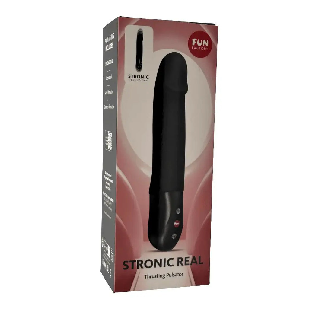 Fun Factory Stronic Real Thrusting Vibrator Black