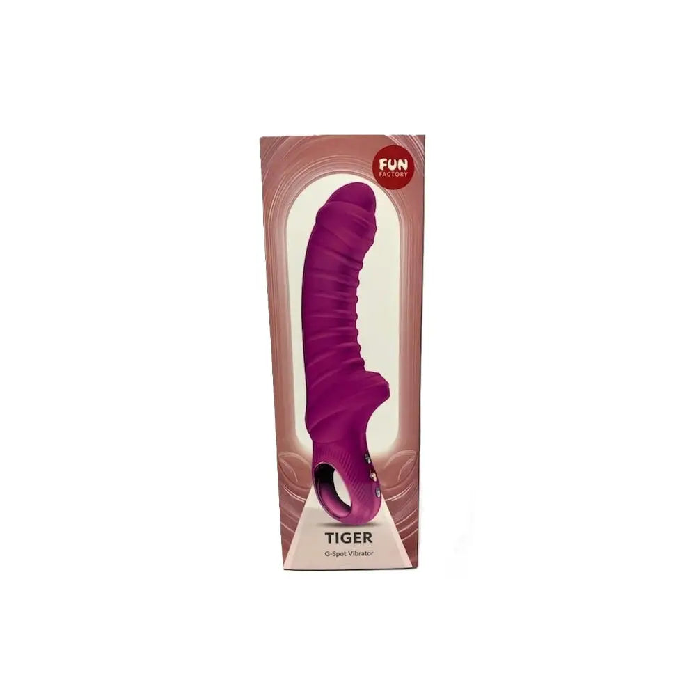 Fun Factory FUN FACTORY Tiger G-Spot Vibrator - Rechargeable Silicone Massager Magenta