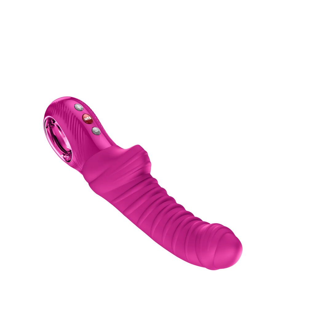 Fun Factory FUN FACTORY Tiger G-Spot Vibrator - Rechargeable Silicone Massager Magenta