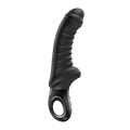 Fun Factory Tiger G-Spot Vibrator - Rechargeable Silicone Massager Black