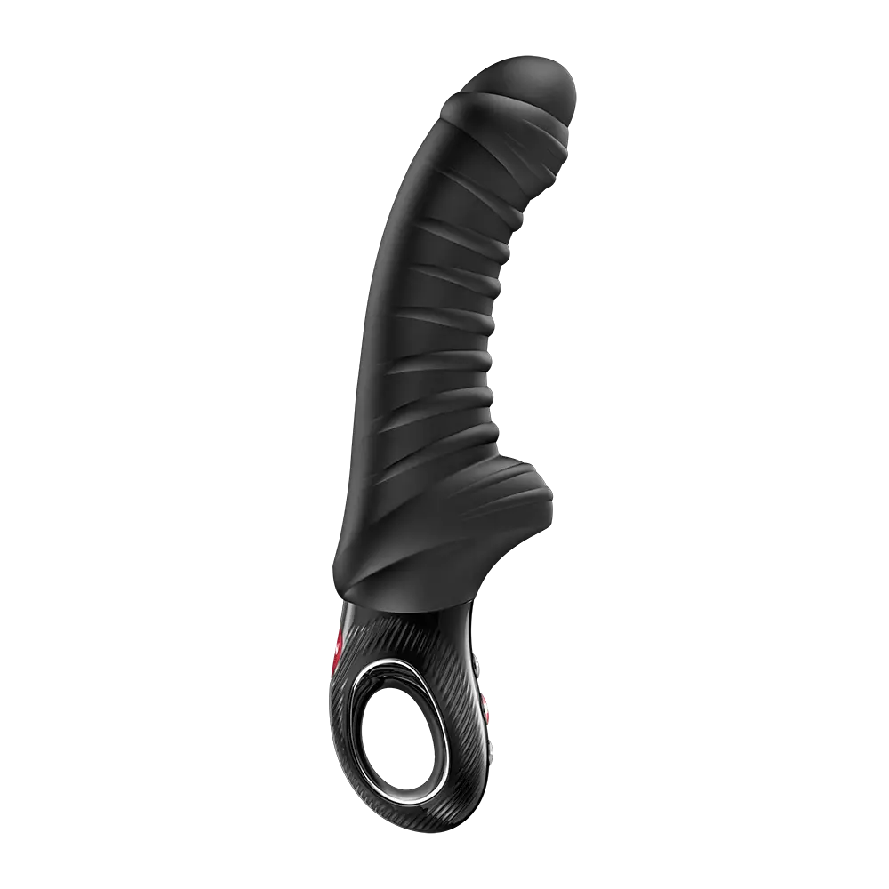 Fun Factory Tiger G-Spot Vibrator - Rechargeable Silicone Massager Black