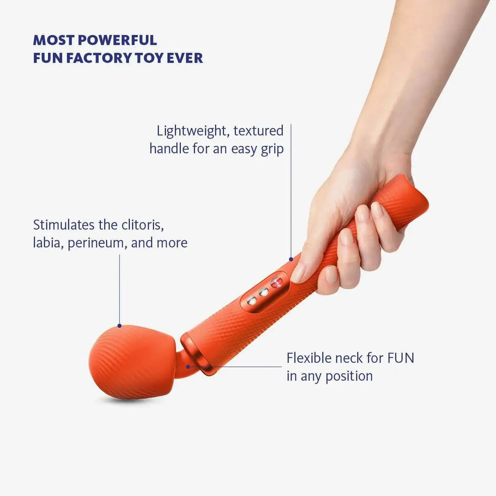 Fun Factory FUN FACTORY VIM Wand Massager - Powerful Rechargeable Vibrator