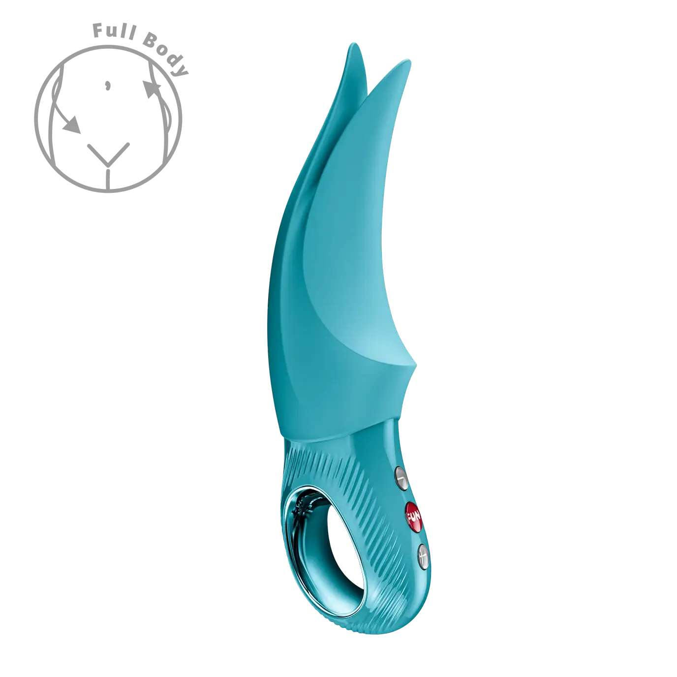 Fun Factory Volta Lay-On Vibrator with Loop Handle Aqua