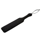 Fur Lined Paddle - Black - Flogger