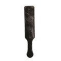 Fur Lined Paddle - Black - Flogger