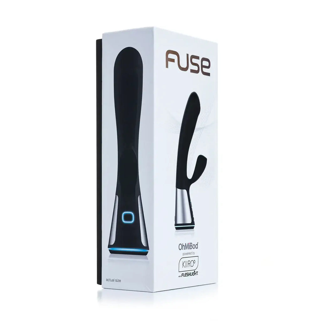 Fuse Interactive App - Enabled Dual - Stim Vibrator - Black