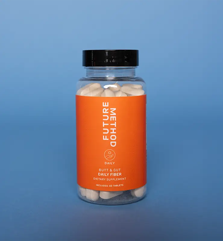 Future Method Butt + Gut Daily Fiber | Anal Prep & Health Supplement