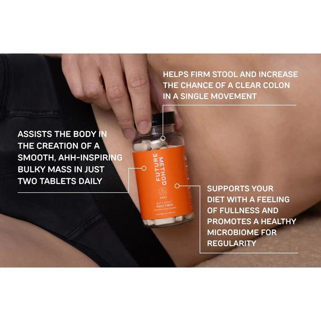 Future Method Butt + Gut Daily Fiber | Anal Prep & Health Supplement