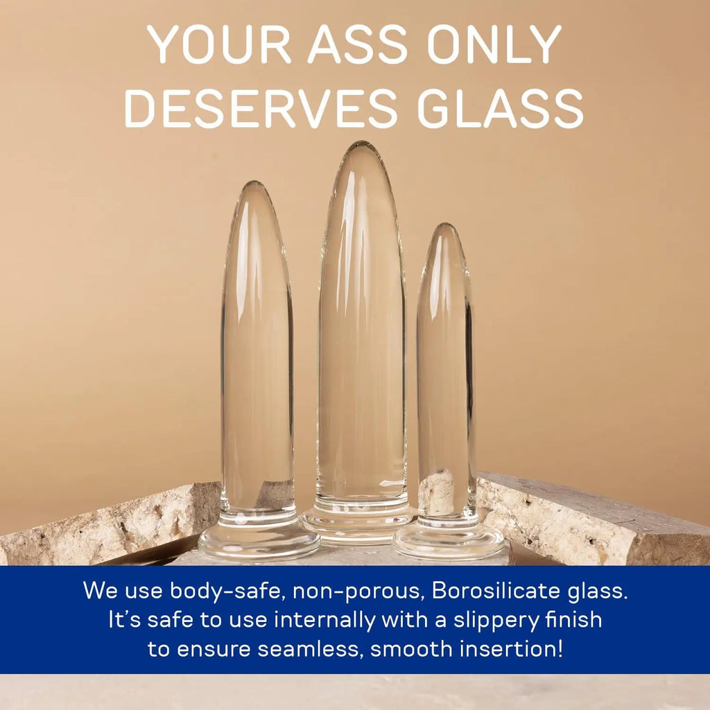 Glass Anal Dilator Set