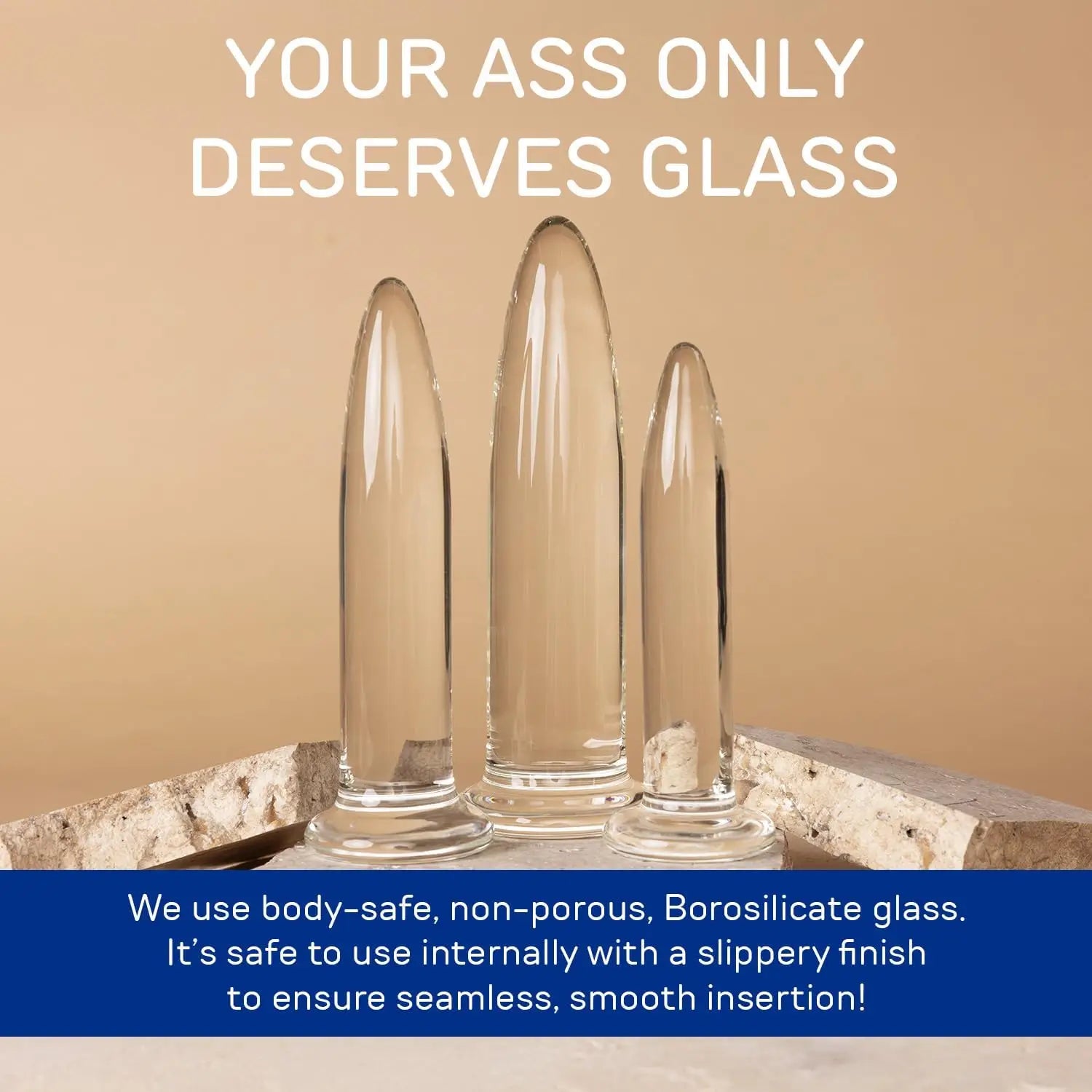 Glass Anal Dilator Set