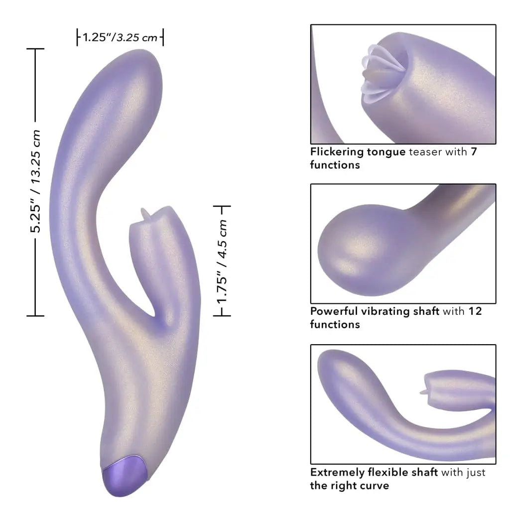 G - Love G - Kiss Flickering Rabbit Vibrator - Rolik®