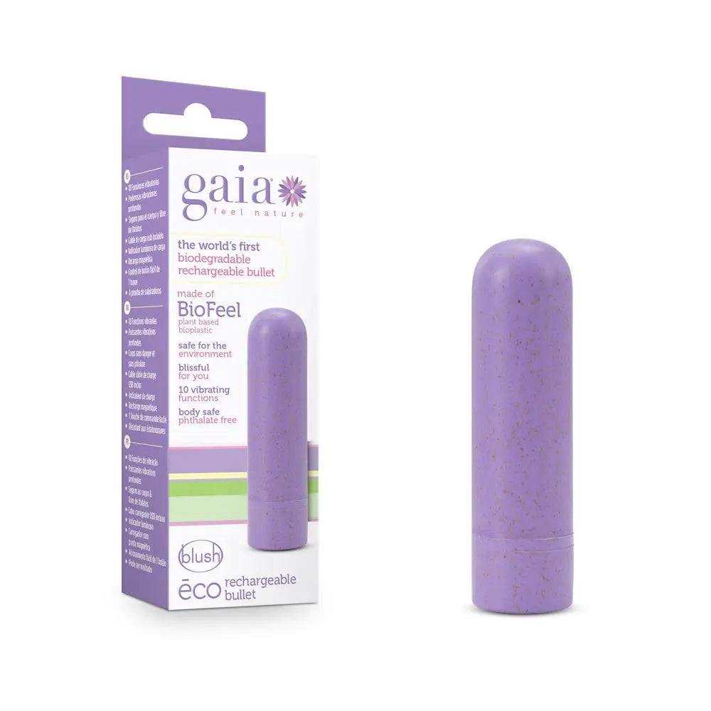 Gaia Eco Recyclable Rechargeable Bullet Vibrator
