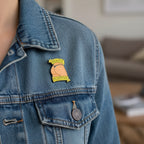 Geeky and Kinky Booty Positive Enamel Pin - Rolik®