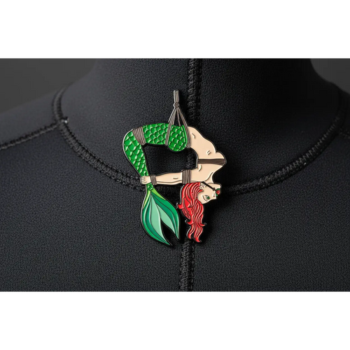 Geeky and Kinky & Green Mermaid Soft Enamel Pin
