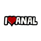 Geeky and Kinky I Heart Anal Enamel Pin - Rolik®