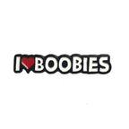 Geeky and Kinky I Heart Boobies Enamel Pin - Rolik®