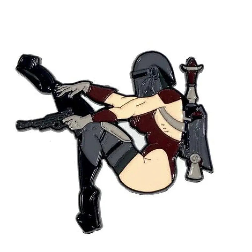 Geeky and Kinky Miss Mando Enamel Pin - Rolik®