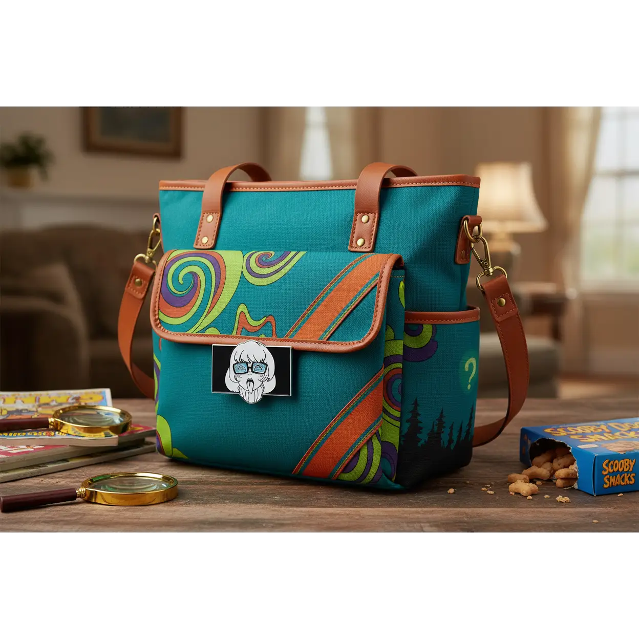 Geeky and Kinky Nerdy Girl V2 Enamel Pin