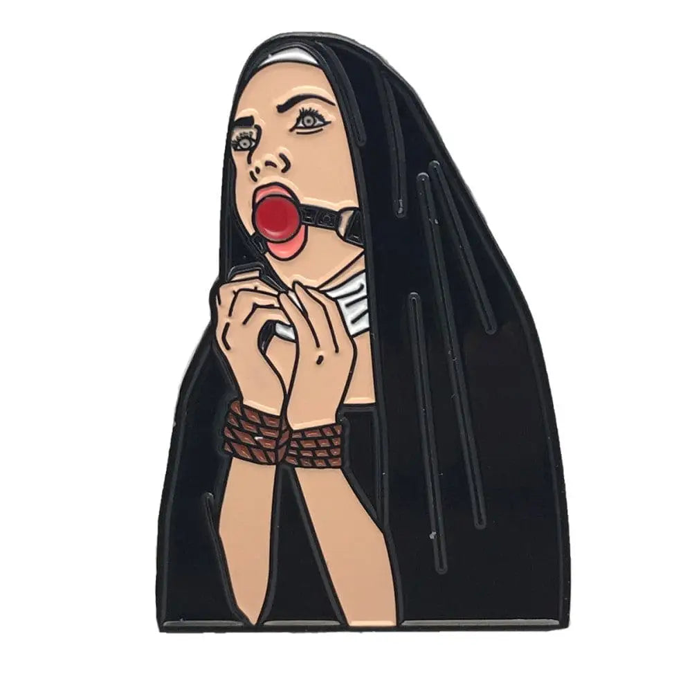 Geeky and Kinky Nunsense Enamel Pin - Rolik®