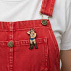 Mo Enamel Pin