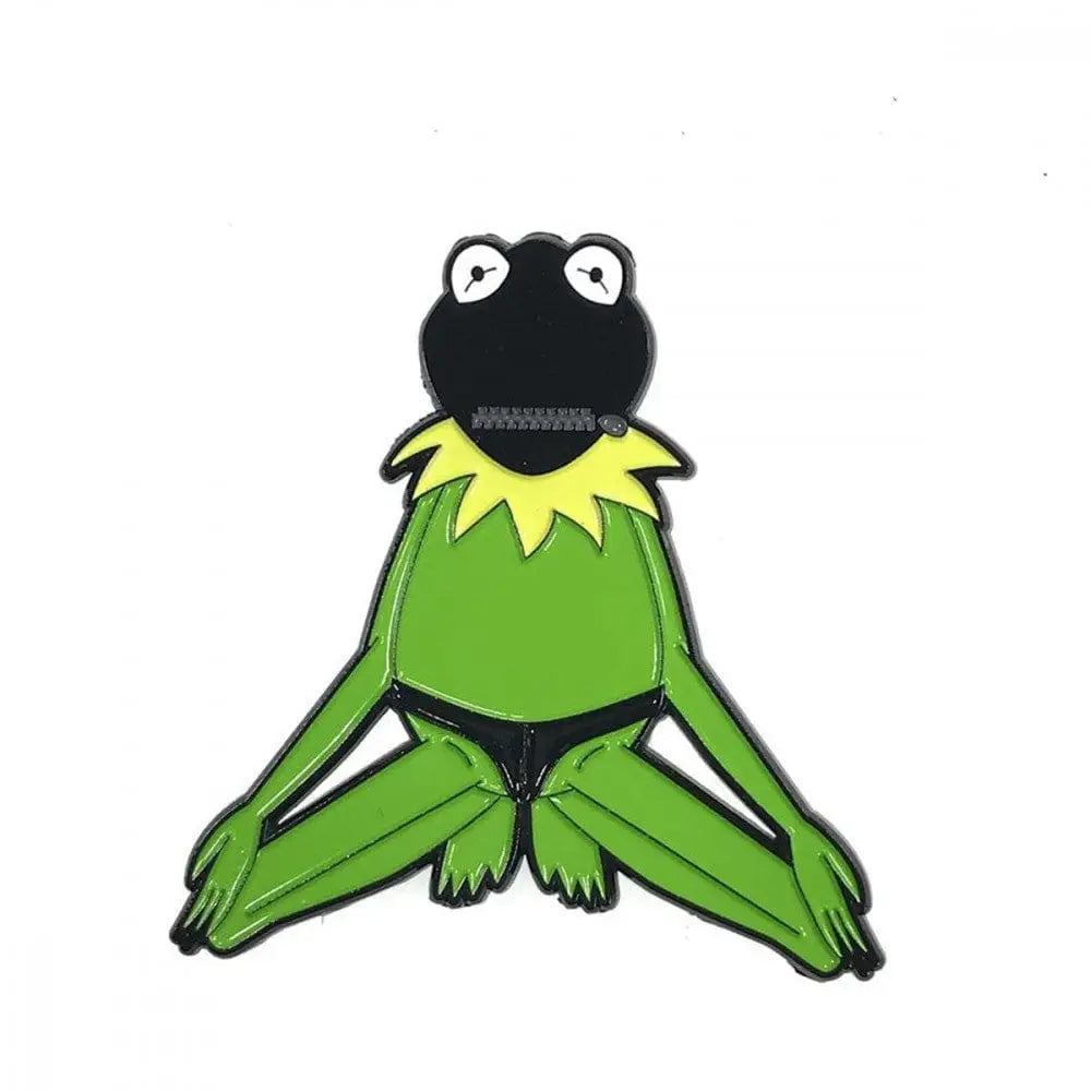 Geeky and Kinky Slave Boy Frog Enamel Pin - Rolik®