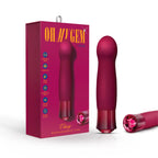 Oh My Gem Garnet Classy Vibrator - Red