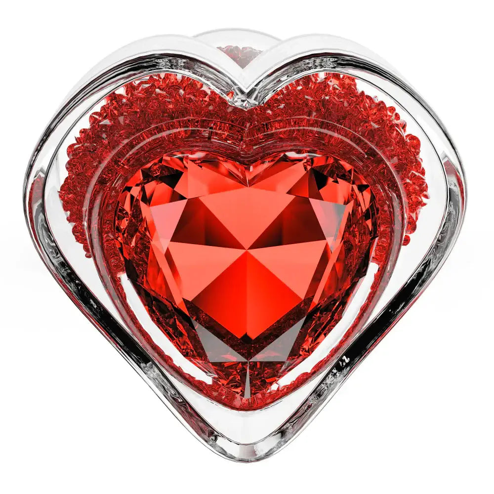 Blush Novelties® Oh My Gem Lustre Red Glass Plug - Rolik®
