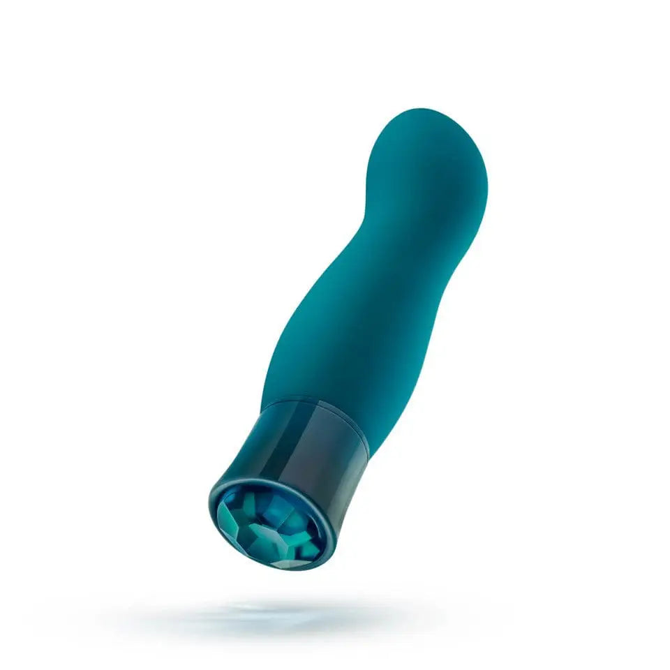 Oh My Gem® Blue Topaz Fierce Rechargeable Vibrator - Rolik®