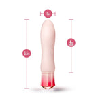 Oh My Gem® Morganite Elegant Rechargeable Vibrator - Rolik®