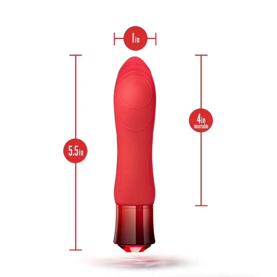 Oh My Gem® Ruby Desire Warming Vibrator - Rolik®