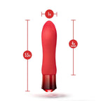 Oh My Gem® Ruby Desire Warming Vibrator - Rolik®