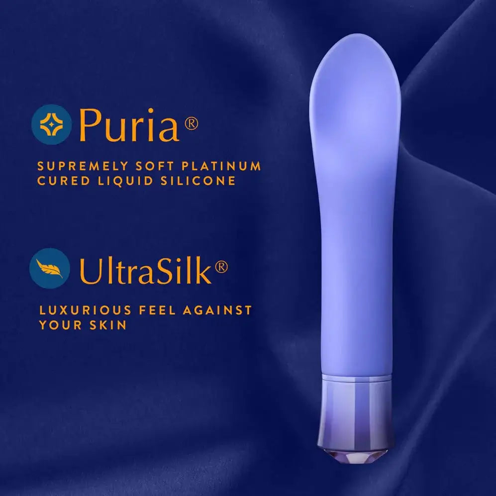 Oh My Gem® Tanzanite Enrapture Warming Vibrator - Rolik®