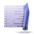 Oh My Gem® Tanzanite Enrapture Warming Vibrator - Rolik®