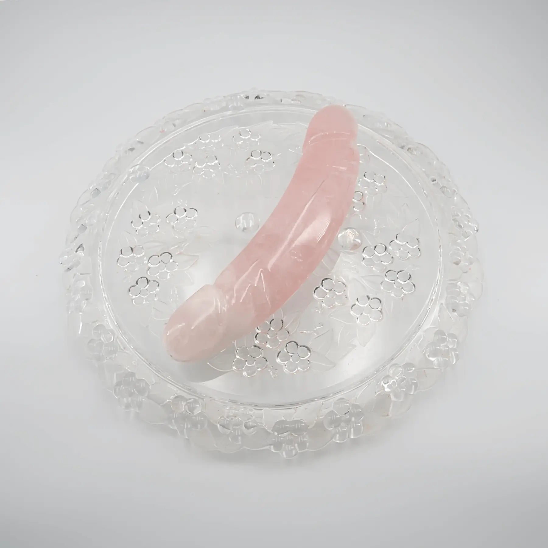 Gemoria Rose Quartz Wand / 10’’ Dildo