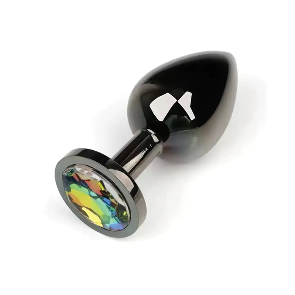 Gender Fluid Excite! Aluminum Alloy Plug - Black - Butt