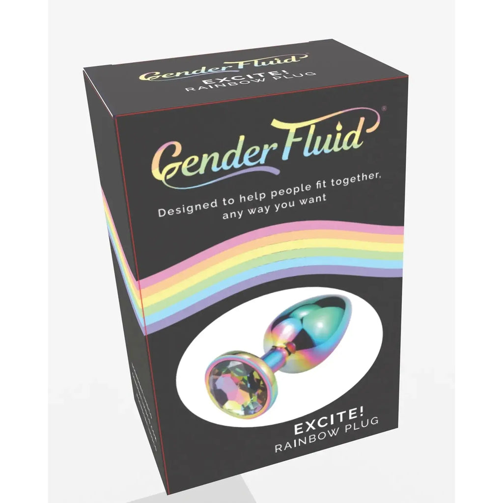 Gender Fluid Excite! Aluminum Alloy Plug - Butt