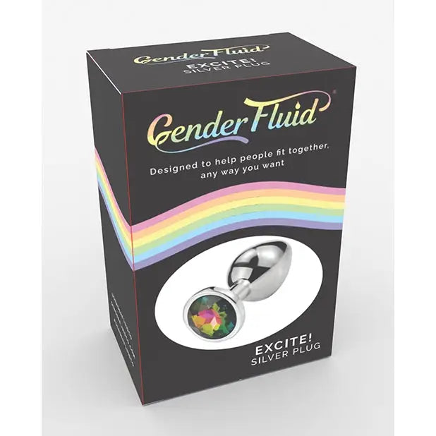 Gender Fluid Excite! Aluminum Alloy Plug - Butt
