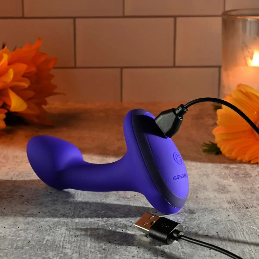 Gender X Anybody's Plug Rechargeable Vibrating Plug - Rolik®