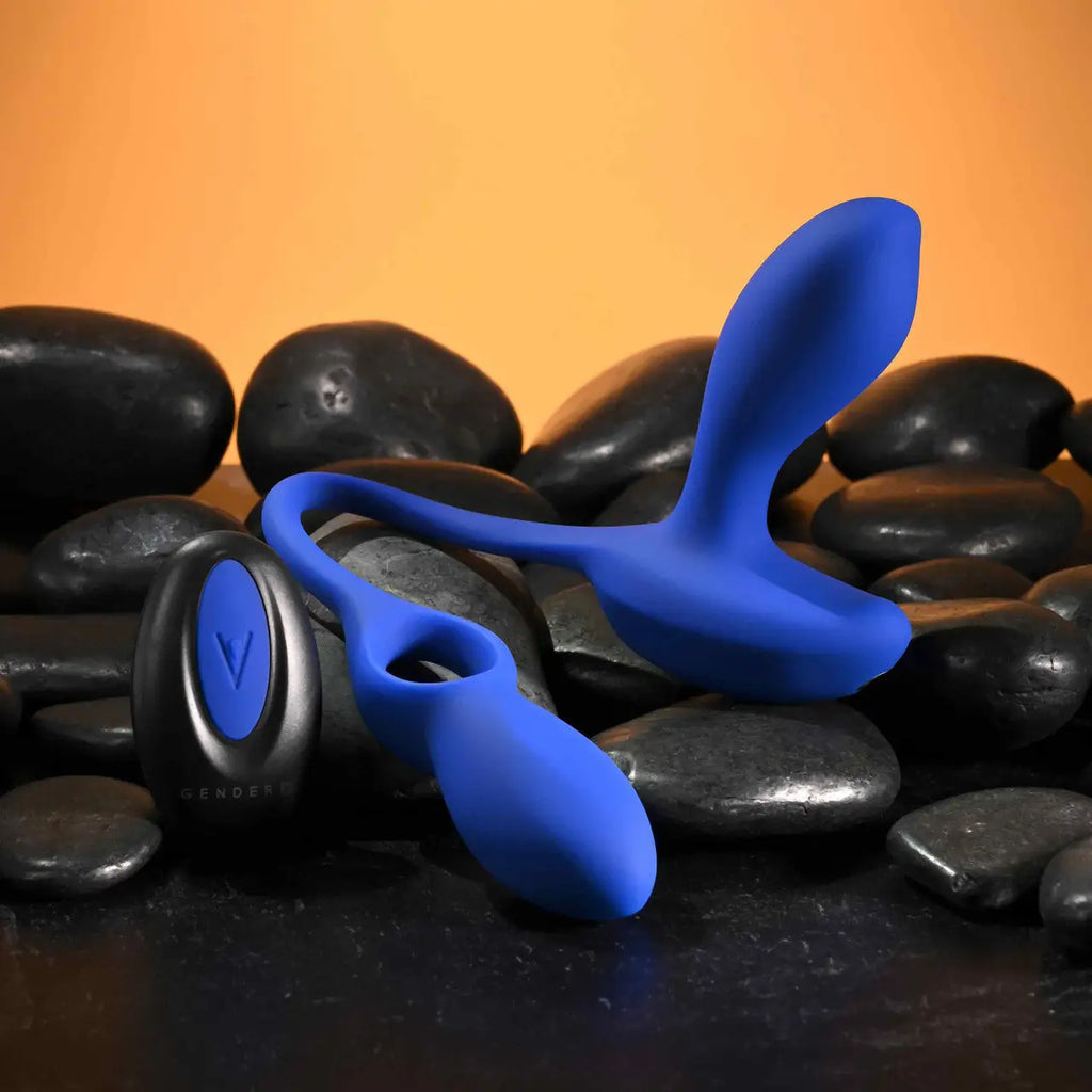 Gender X Back For More Dual Vibrator - Prostate & G-Spot Stimulator Blue