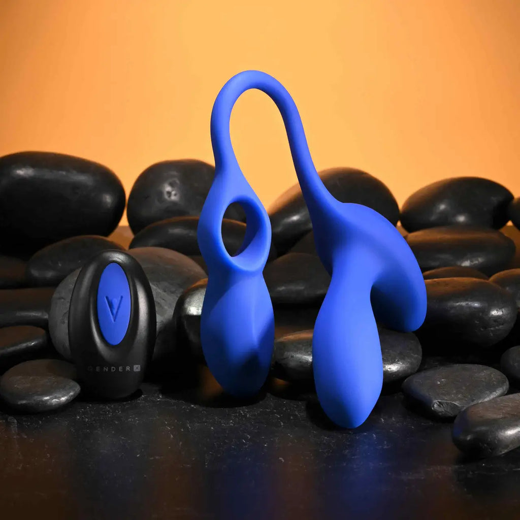 Gender X Back For More Dual Vibrator - Prostate & G-Spot Stimulator Blue