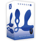 Gender X Back For More Dual Vibrator - Prostate & G-Spot Stimulator Blue